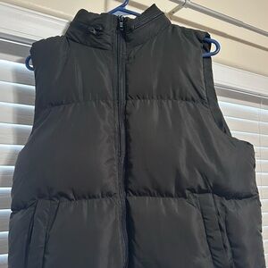 Black Puffer Vest